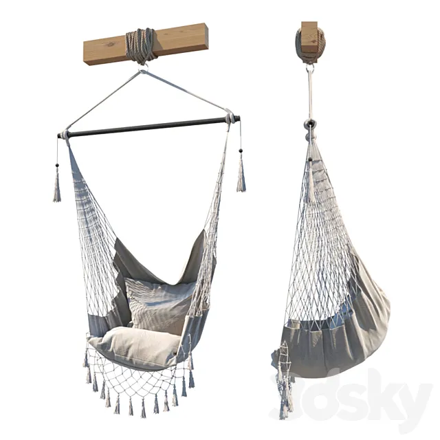 Hammock chair 3DModel Hammock chair 3DModel