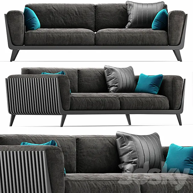 Hamper Sofa by Fontanelle 3DModel