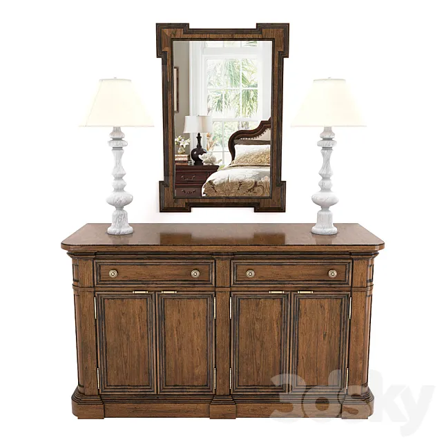 HAMPTON BUFFET 3DModel