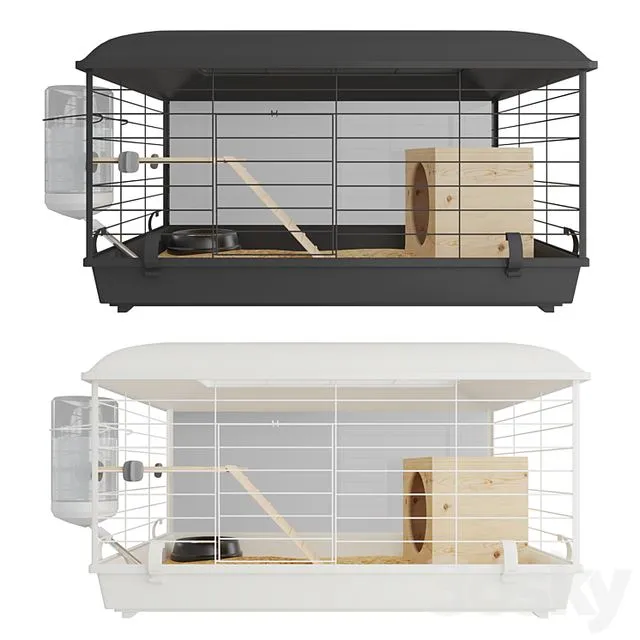 Hamster cage 2 3D Model Hamster cage 2 3D Model