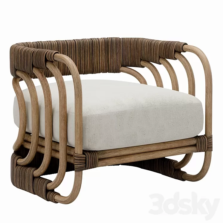 Hamza chair 3D Model Free Download