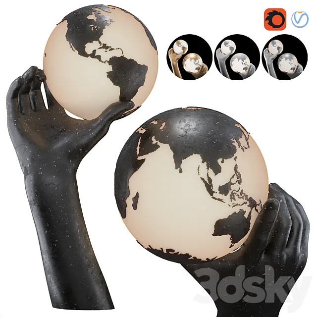 Hand decor 3DModel Hand decor 3DModel