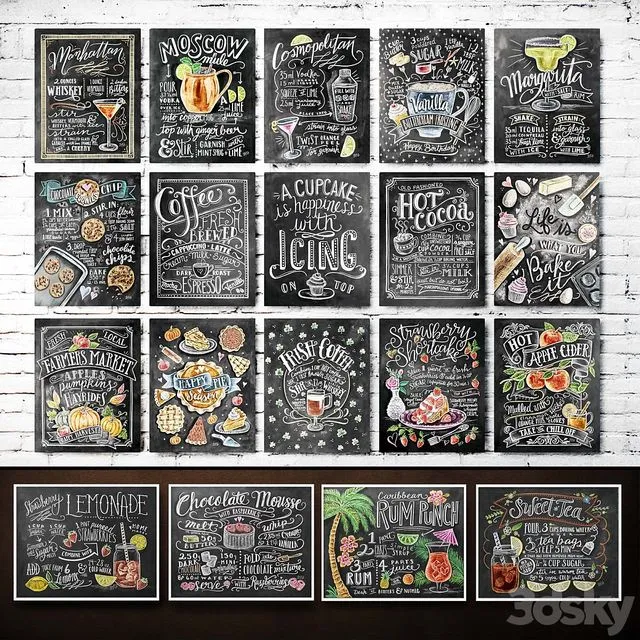 Hand-Drawn Lovelies by Valerie Mckeehan 1 3D Model Hand-Drawn Lovelies by Valerie Mckeehan 1 3D Model