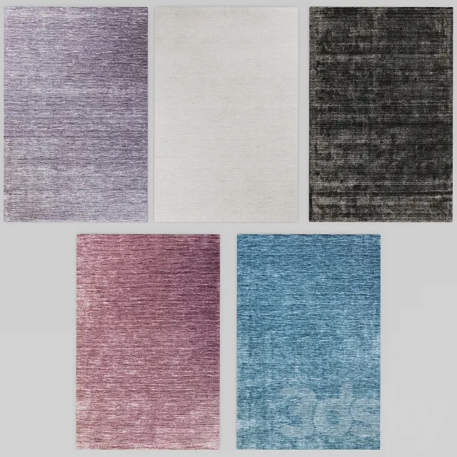 Hand Made Carpet Set 2 3DModel Hand Made Carpet Set 2 3DModel