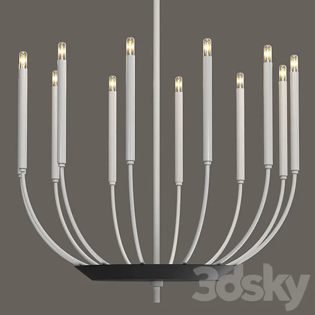 Handle studio – Bespoke chandelier 3D Model