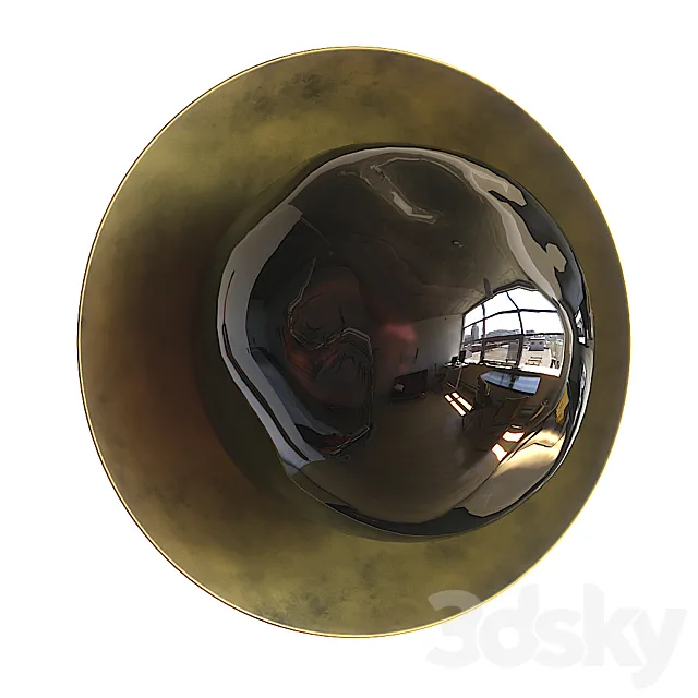 Handle studio plate 3D Model Handle studio plate 3D Model