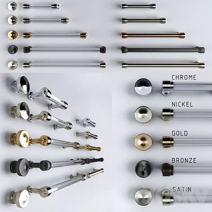 Handles K18 Knob house 3D Model