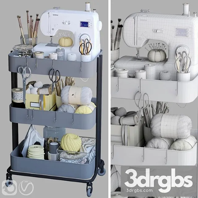 Handmade corner 2 3D Model Download