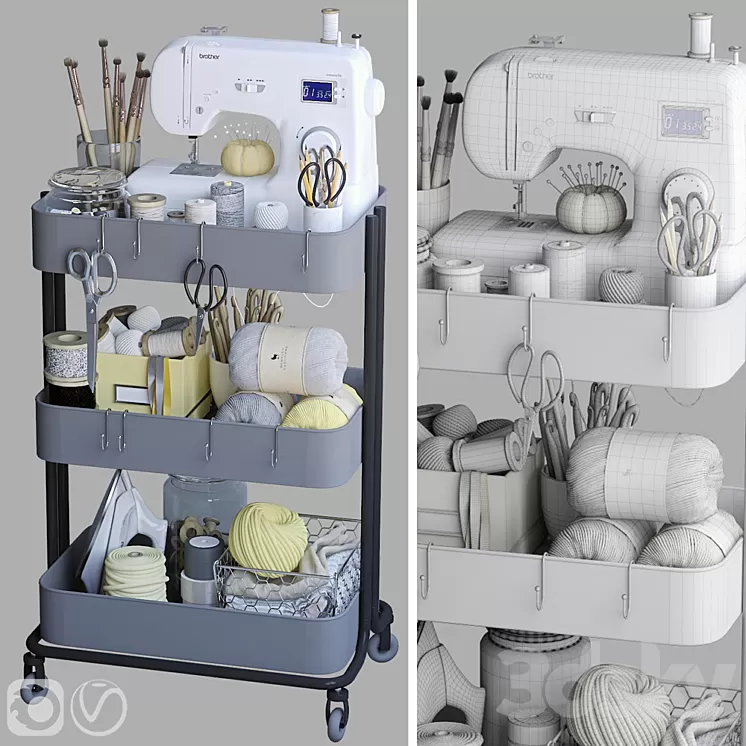 Handmade corner 2 3D Model