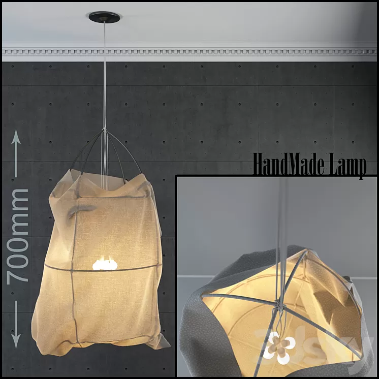 HandMade Lamp 3D Model