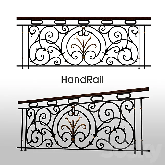 handrail 3D Model