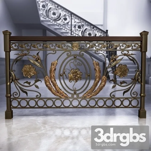 Handrail Perila 3D Model Download