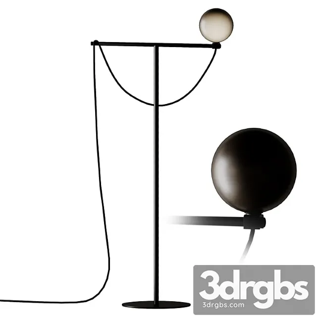 Handva?rk globe floor lamp black Handva?rk globe floor lamp black