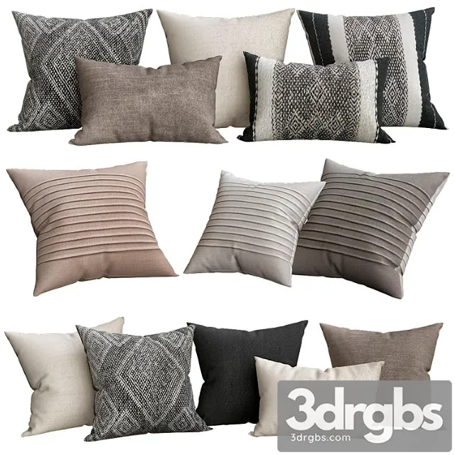 Handwoven moroccan hanbel pillow cover 3D Model Download Handwoven moroccan hanbel pillow cover 3D Model Download