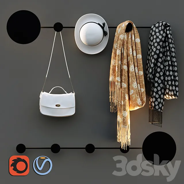 Hanger black Faro Han 3DModel