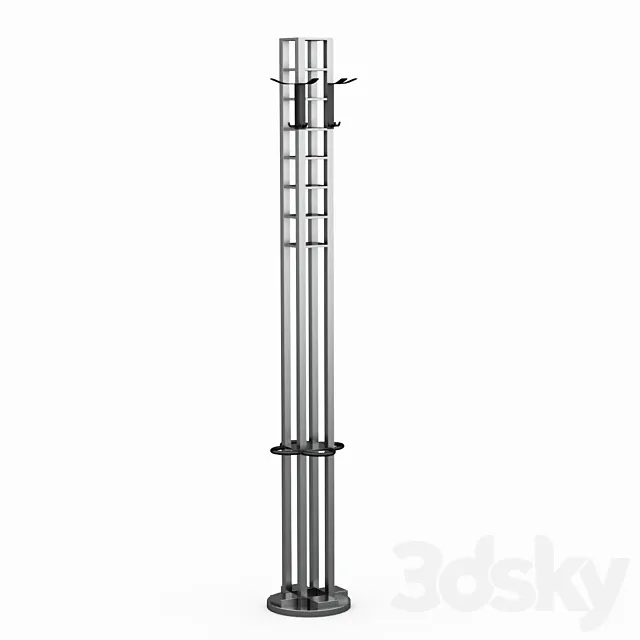 Hanger Charles R Mackintosh 3DModel Hanger Charles R Mackintosh 3DModel