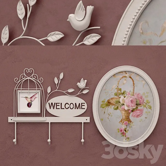 Hanger “Mezzanine” and frame 3D Model Hanger “Mezzanine” and frame 3D Model