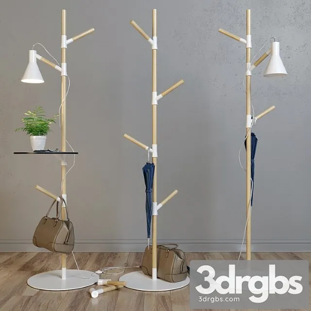 Hanger-on lamp arboreum imasoto 3D Model Download