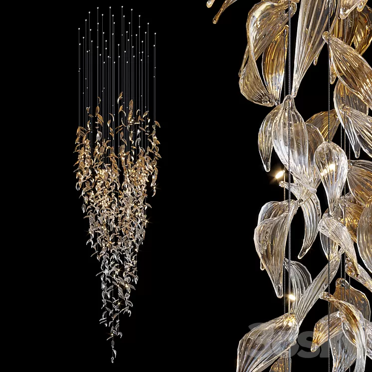 Hanging Arrangement Vargov Design – Willow 3D Model Free Download