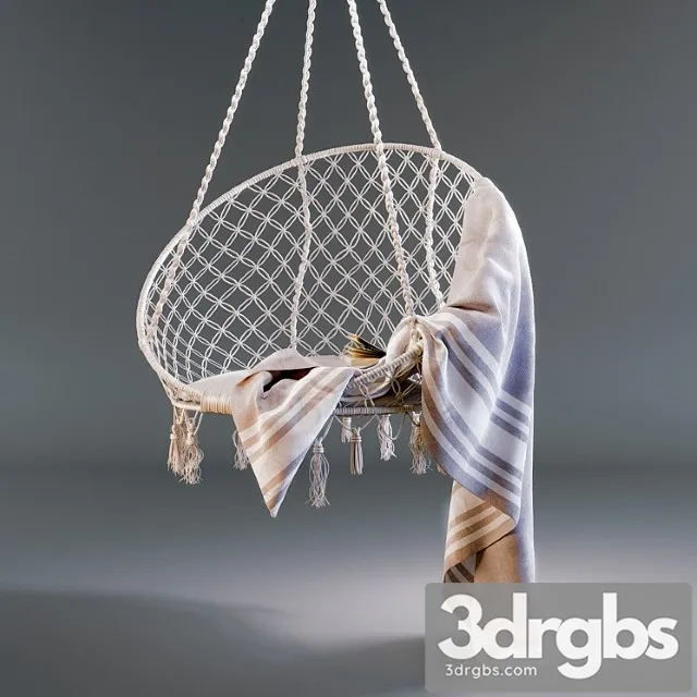 Hanging chair 2 3D Model Download