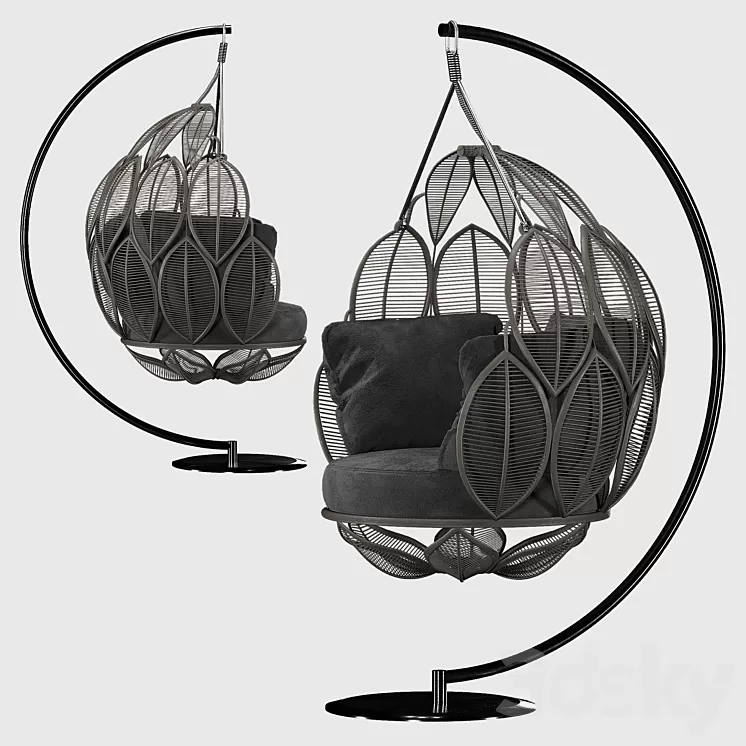 Hanging Chair 3D Model Hanging Chair 3D Model
