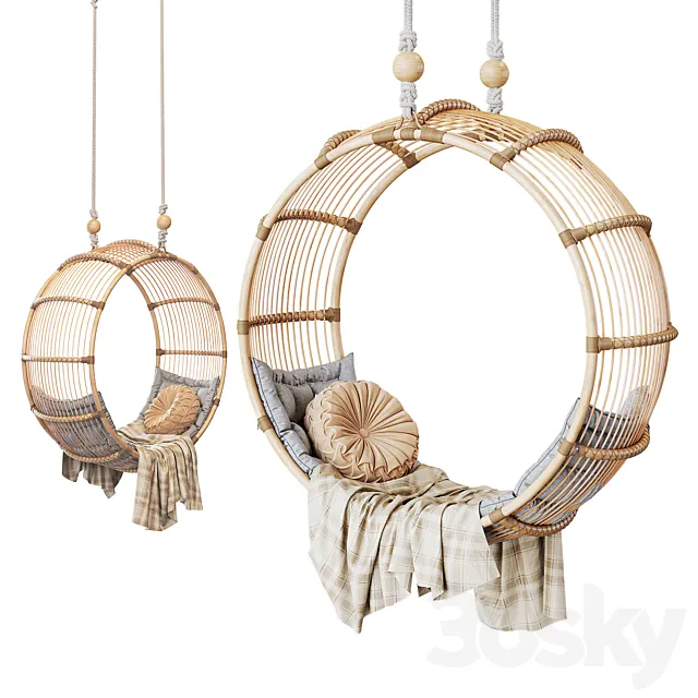 Hanging Chair 3D Model Hanging Chair 3D Model