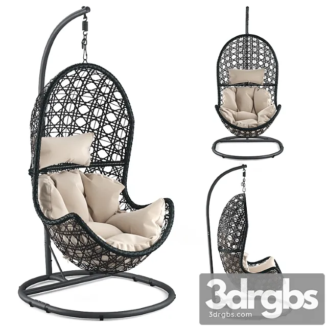 Hanging chair brayden studio abrams hanging egg chair Hanging chair brayden studio abrams hanging egg chair