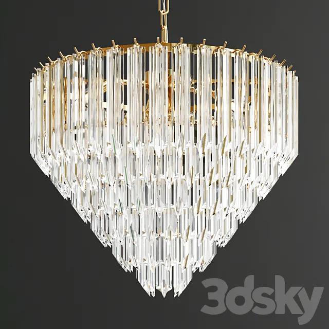 Hanging chandelier Cloyd 10308 3D Model