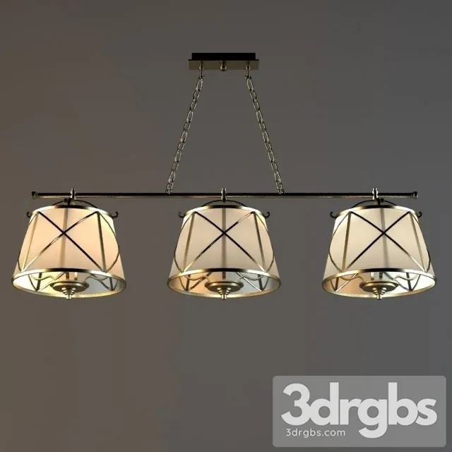 Hanging chandelier Dresden Citilux 3D Model Download