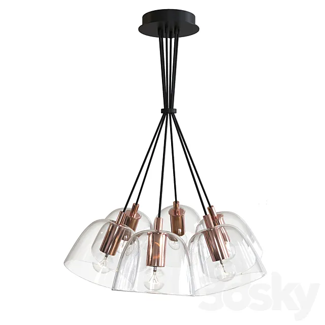 Hanging chandelier Lumion Joseph 4455_6 3DModel Hanging chandelier Lumion Joseph 4455_6 3DModel
