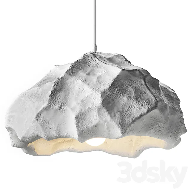 Hanging chandelier Modern Pendant Wabi Sabi 3D Model Hanging chandelier Modern Pendant Wabi Sabi 3D Model