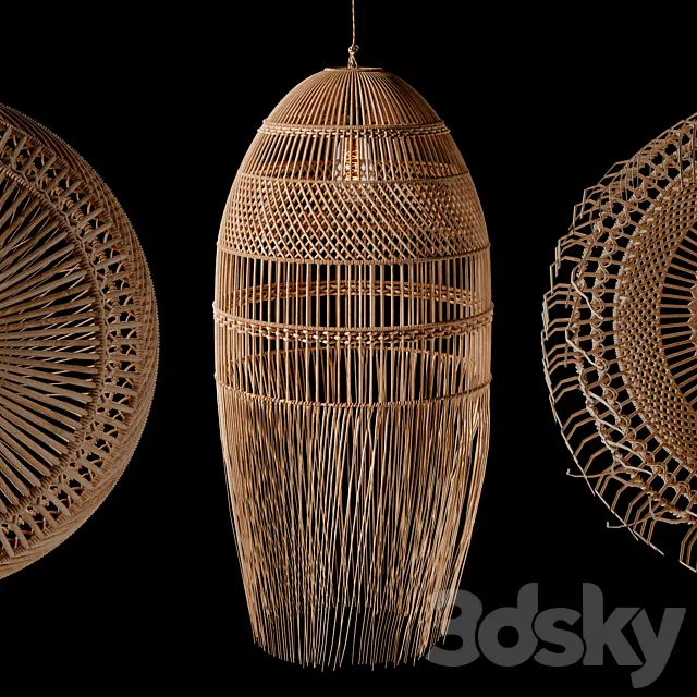 Hanging chandelier No. 10 3D Model Hanging chandelier No. 10 3D Model