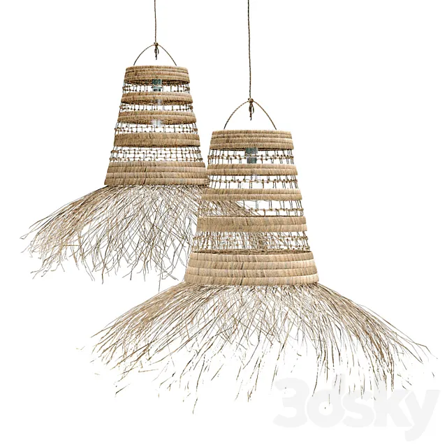 Hanging chandelier No. 4 3D Model