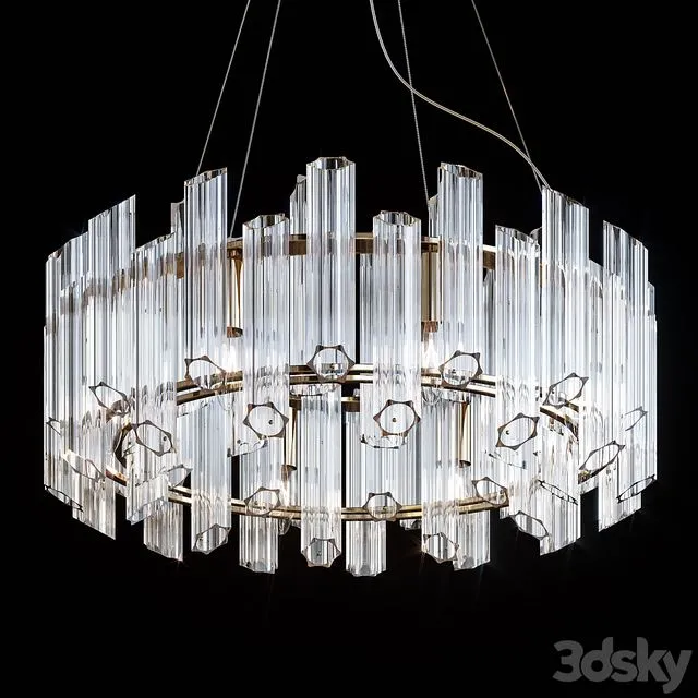 Hanging chandeliers Jastin 3D Model Hanging chandeliers Jastin 3D Model