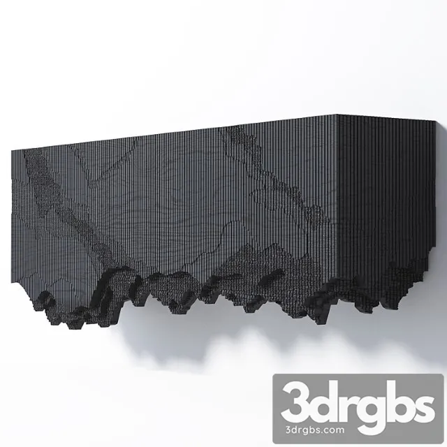 Hanging chest of drawers ledge 72 Hanging chest of drawers ledge 72