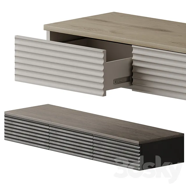 Hanging console HR2 by The IDEA 3D Model