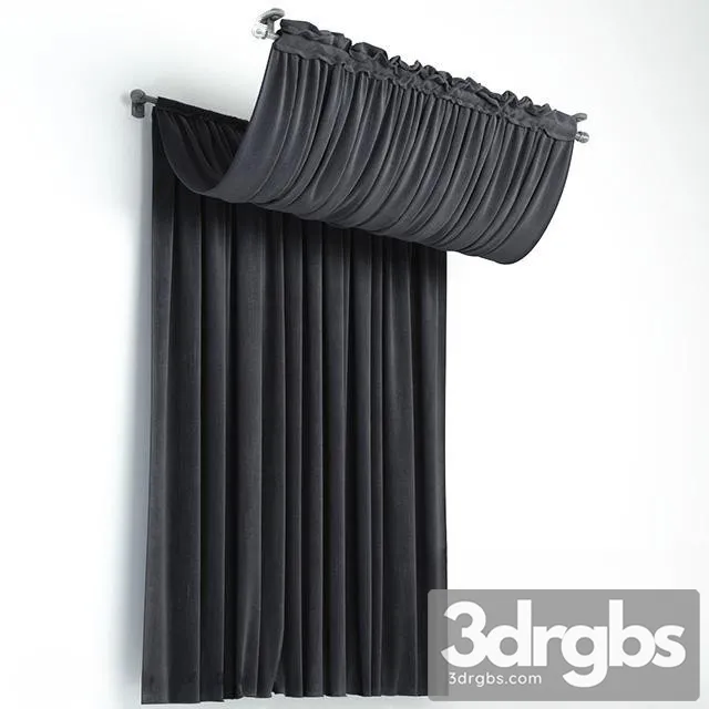 Hanging Curtain 3D Model Download
