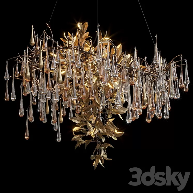 Hanging decor Vargov Design – Olive 3D Model Hanging decor Vargov Design – Olive 3D Model