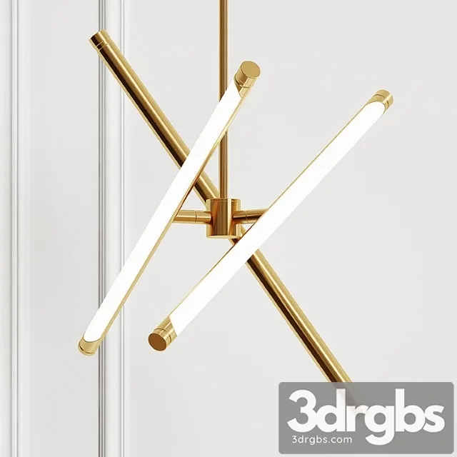 Hanging designer lamp karol from romatti 3D Model Download