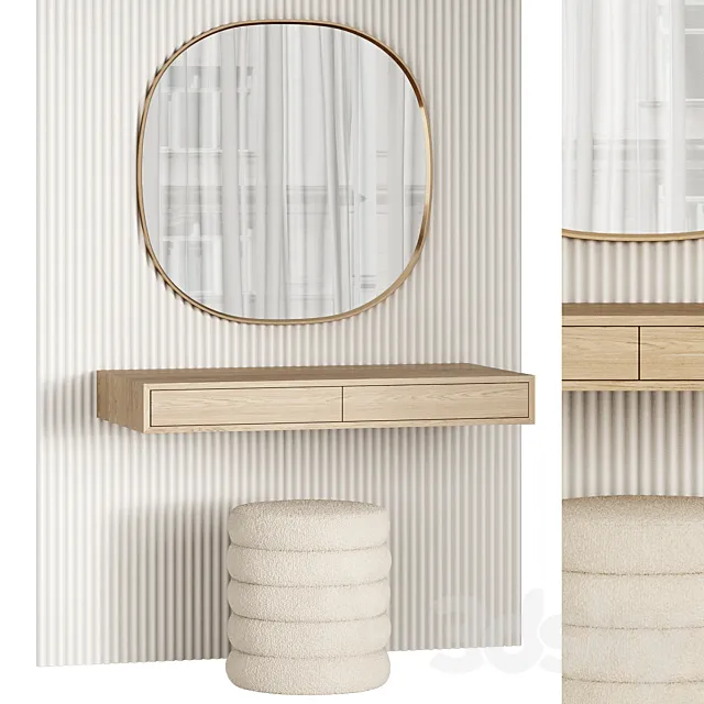 Hanging dressing table 3D Model