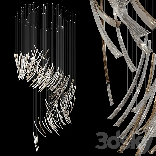 Hanging installation Vargov Design – Samurai 3DModel