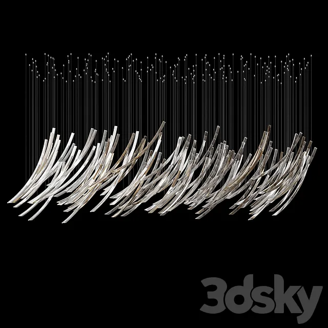 Hanging installation Vargov Design – Samurai 3DModel