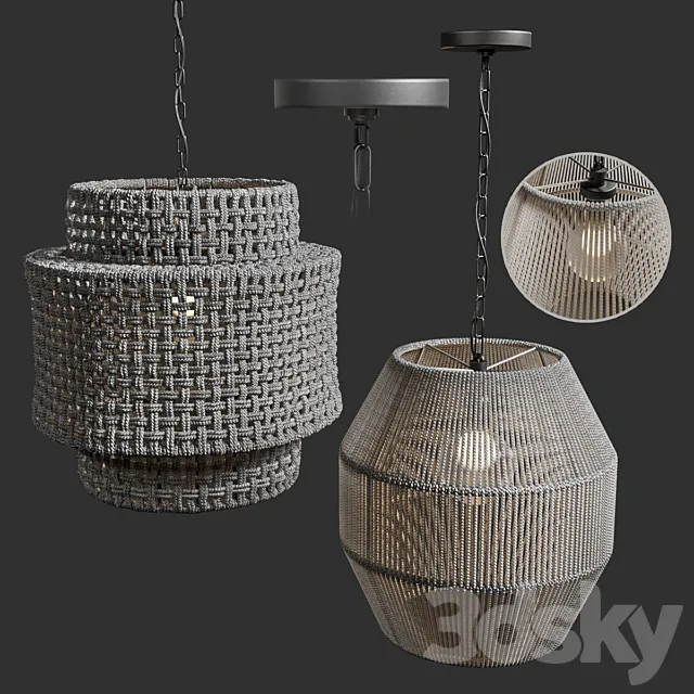 hanging lamp 3D Model hanging lamp 3D Model