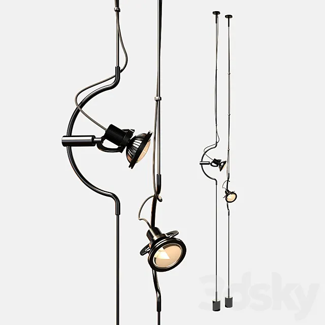 Hanging lamp 3D Model Hanging lamp 3D Model