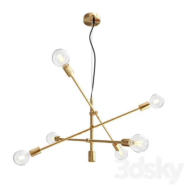 Hanging lamp 6 3D Model