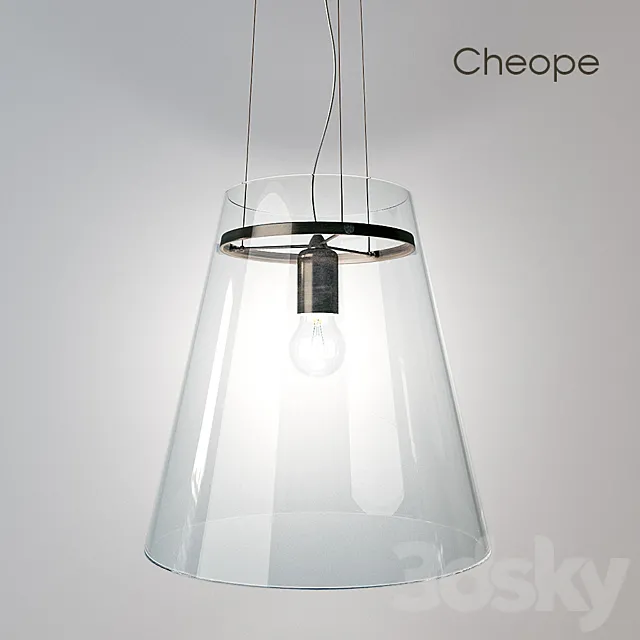 Hanging lamp Cheope 3DModel Hanging lamp Cheope 3DModel