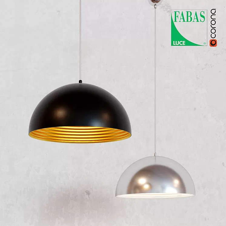 Hanging lamp Fabas Dingle 3D Model Hanging lamp Fabas Dingle 3D Model