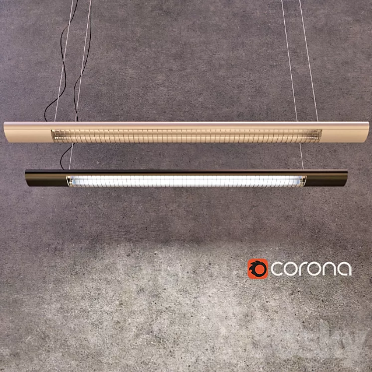 Hanging lamp Halla lighting BS 3D Model Hanging lamp Halla lighting BS 3D Model