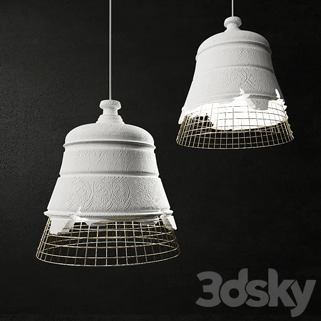 Hanging lamp Karman. DOMENICA 3DModel Hanging lamp Karman. DOMENICA 3DModel