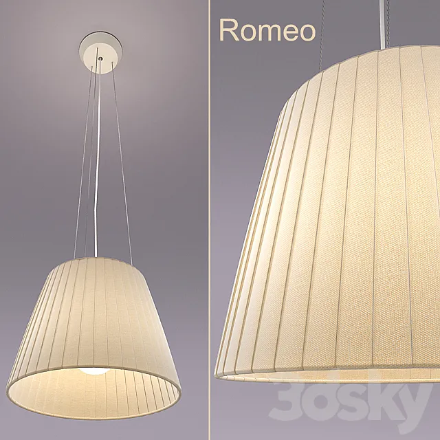 Hanging lamp Romeo 3D Model Hanging lamp Romeo 3D Model